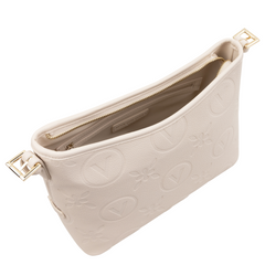 Valentino Bags Samba Re Ecru Shoulder bag VBS8ZG07ECRU