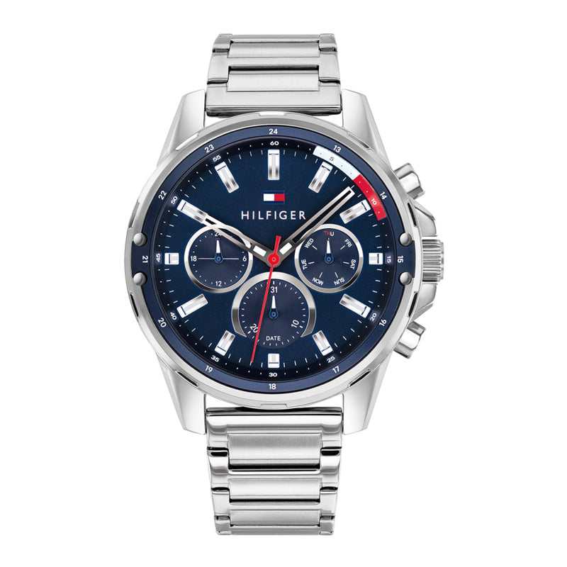 Tommy Hilfiger Hommes Montre Argent TH1791788-zoom-