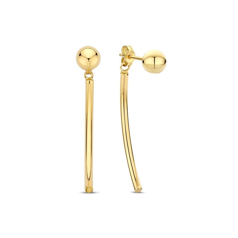 Isabel Bernard Rivoli Susette boucles d’oreilles en or 14 carats IB360280-zoom-