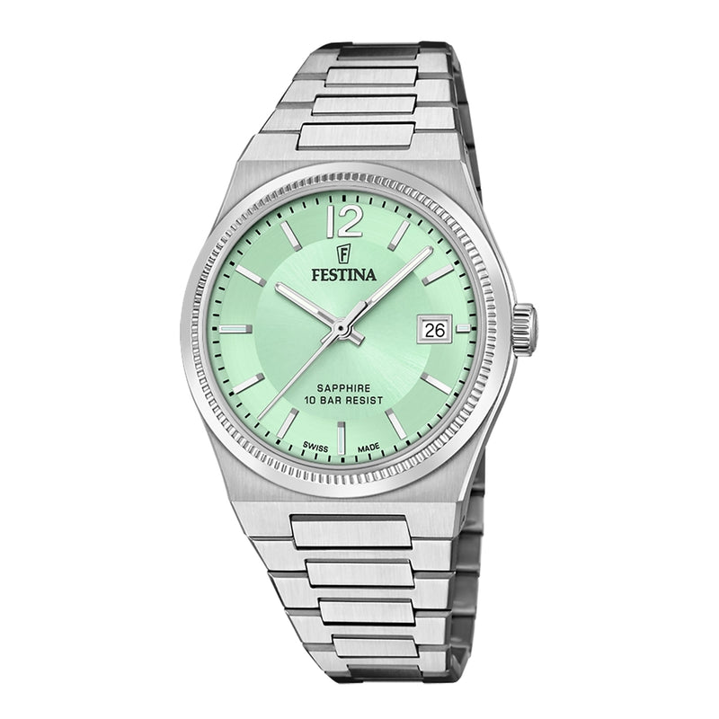 Festina My Swiss Time Femmes Montre Argent F20035/3-zoom-