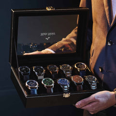 Mats Meier Mont Fort Black Watchbox voor 10 Watchs