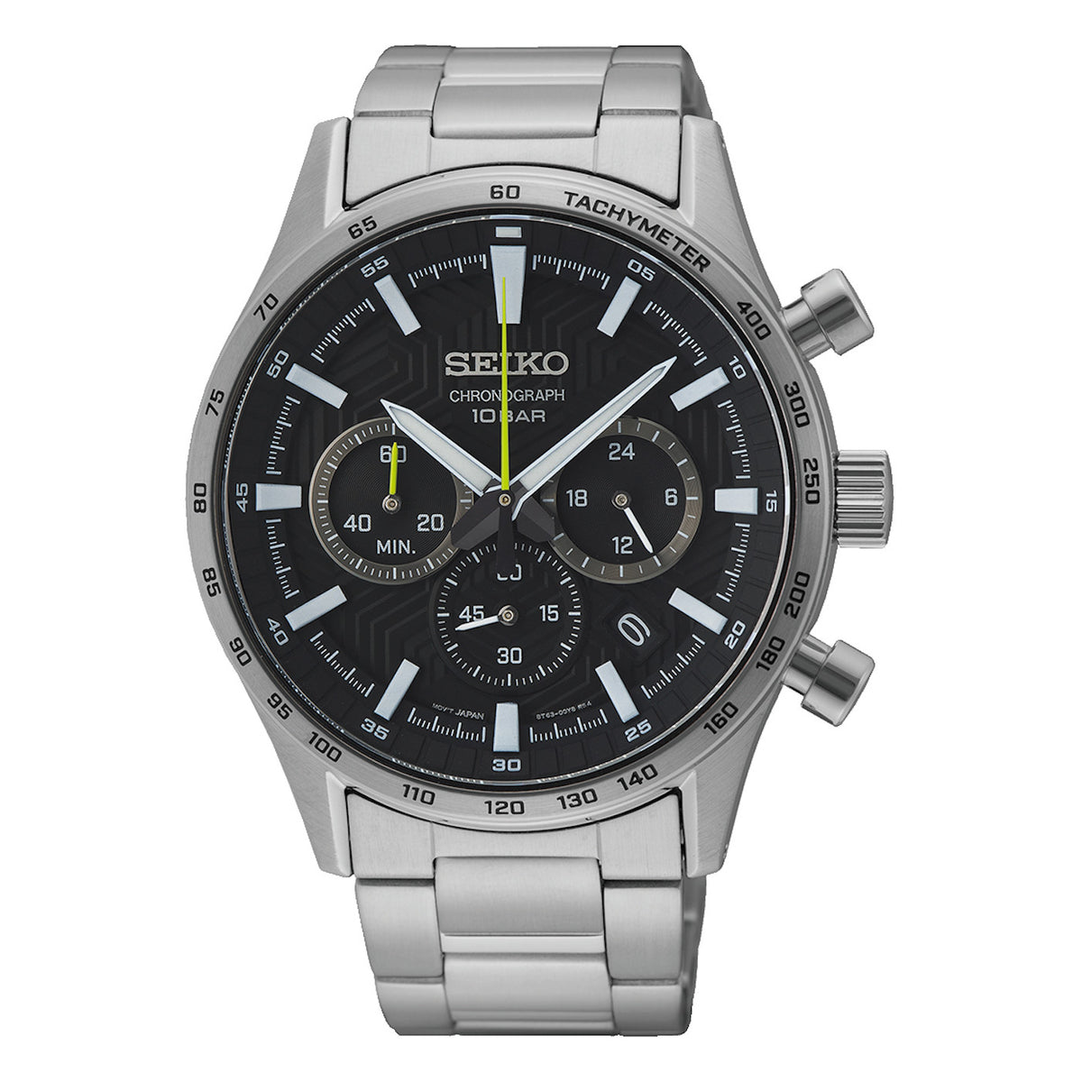 Seiko Chronograph Silver Watch SSB413P1