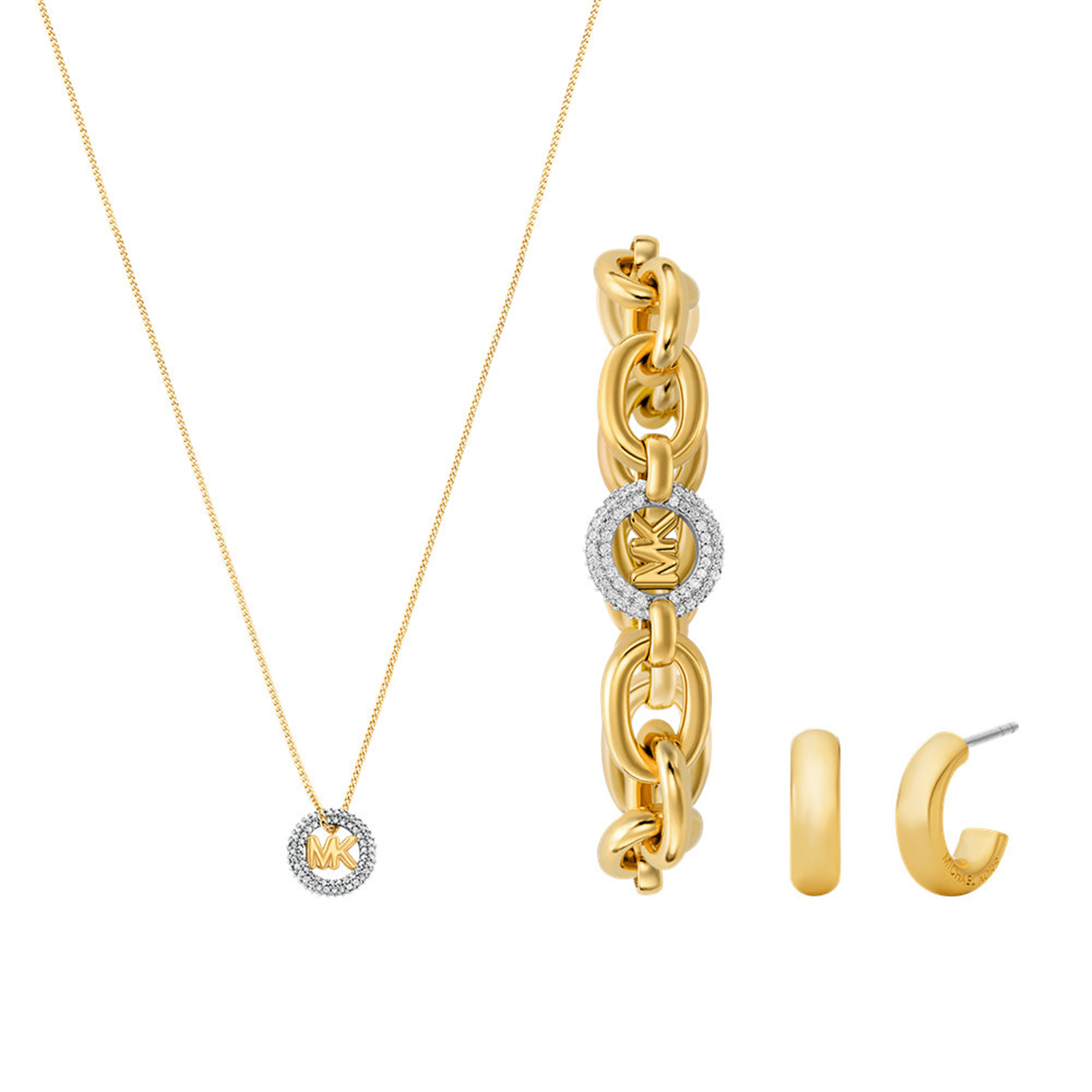 Michael Kors Premium Brass Gift Set MKJ8583SET