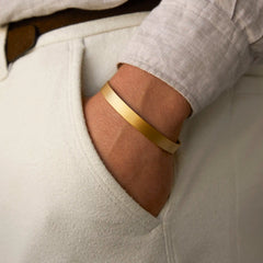 Mats Meier Annecy Gold Colored Steel Bracelet MM320015