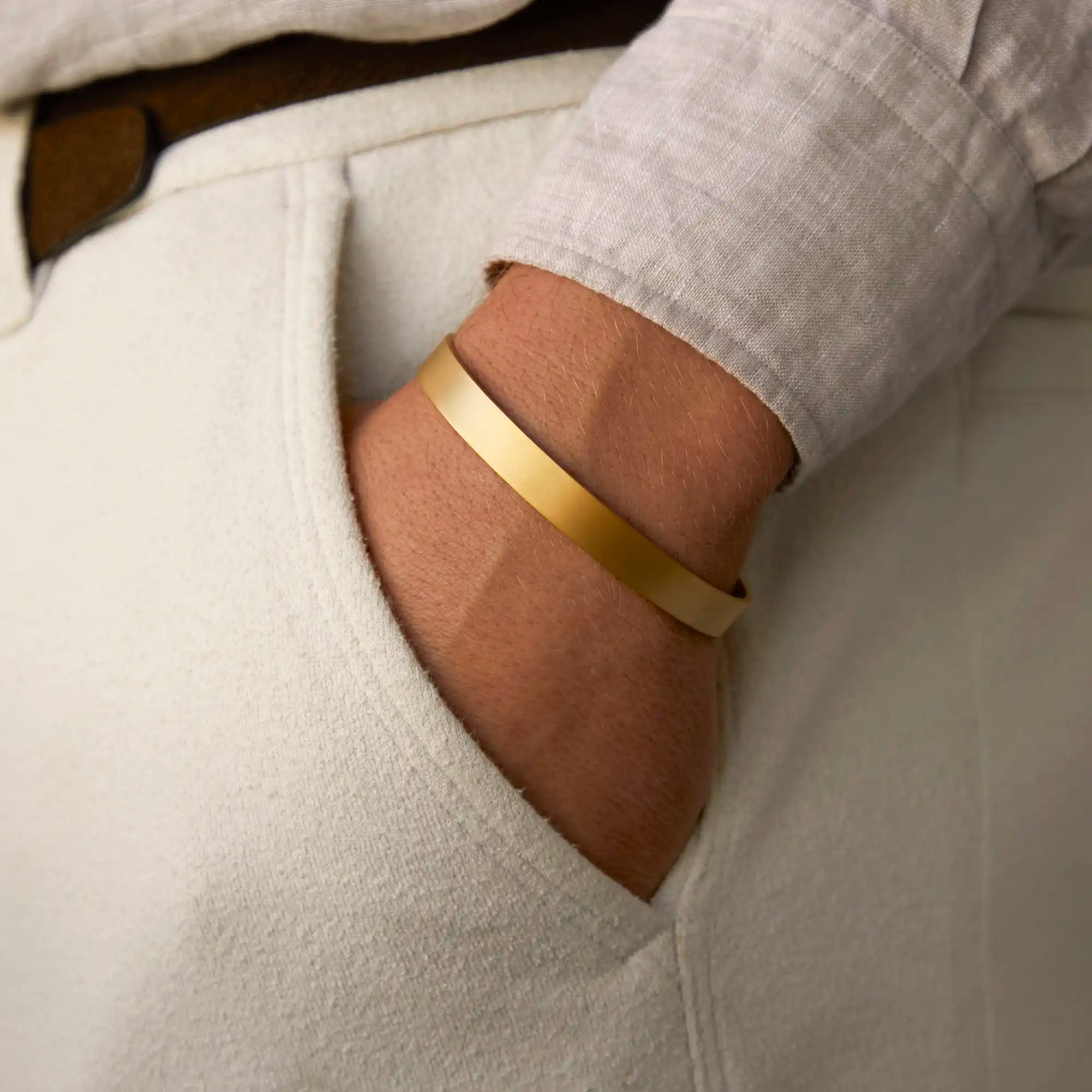 Mats Meier Annecy Gold Colored Steel Bracelet MM320015