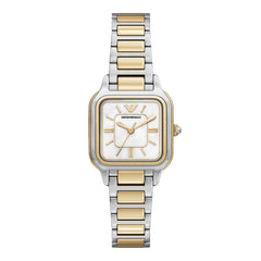 Emporio Armani Square White Dial Watch AR11745