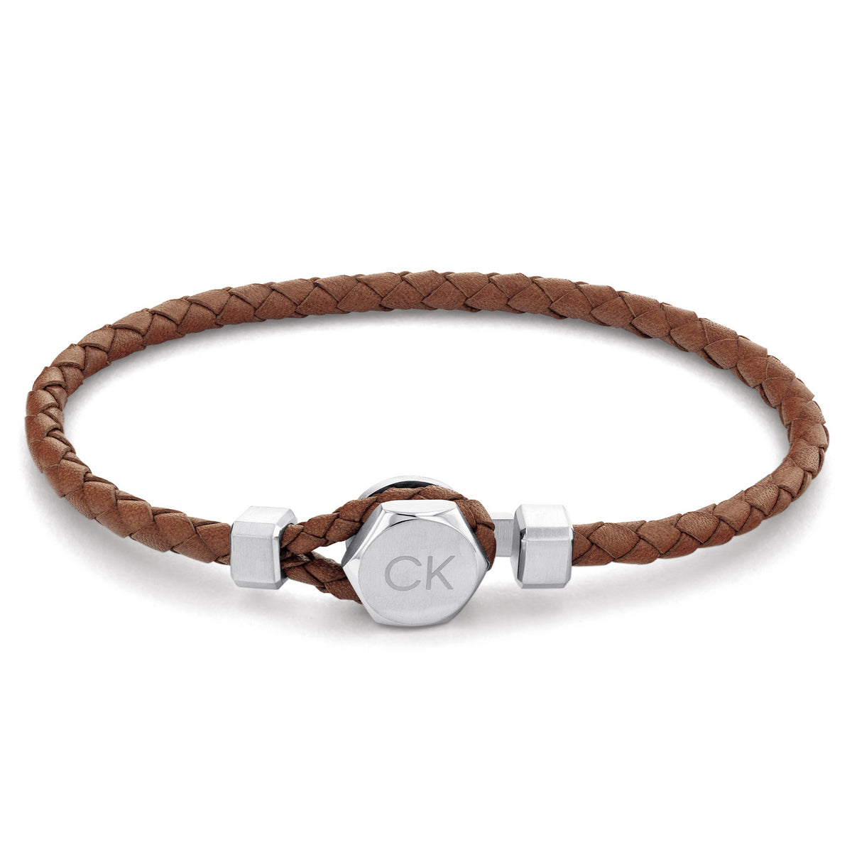Calvin Klein Leather Bracelet 2002-CJ35000261