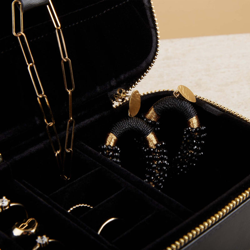 Brandfield Femmes Boîte à Bijoux Noir BFJB100405-zoom-