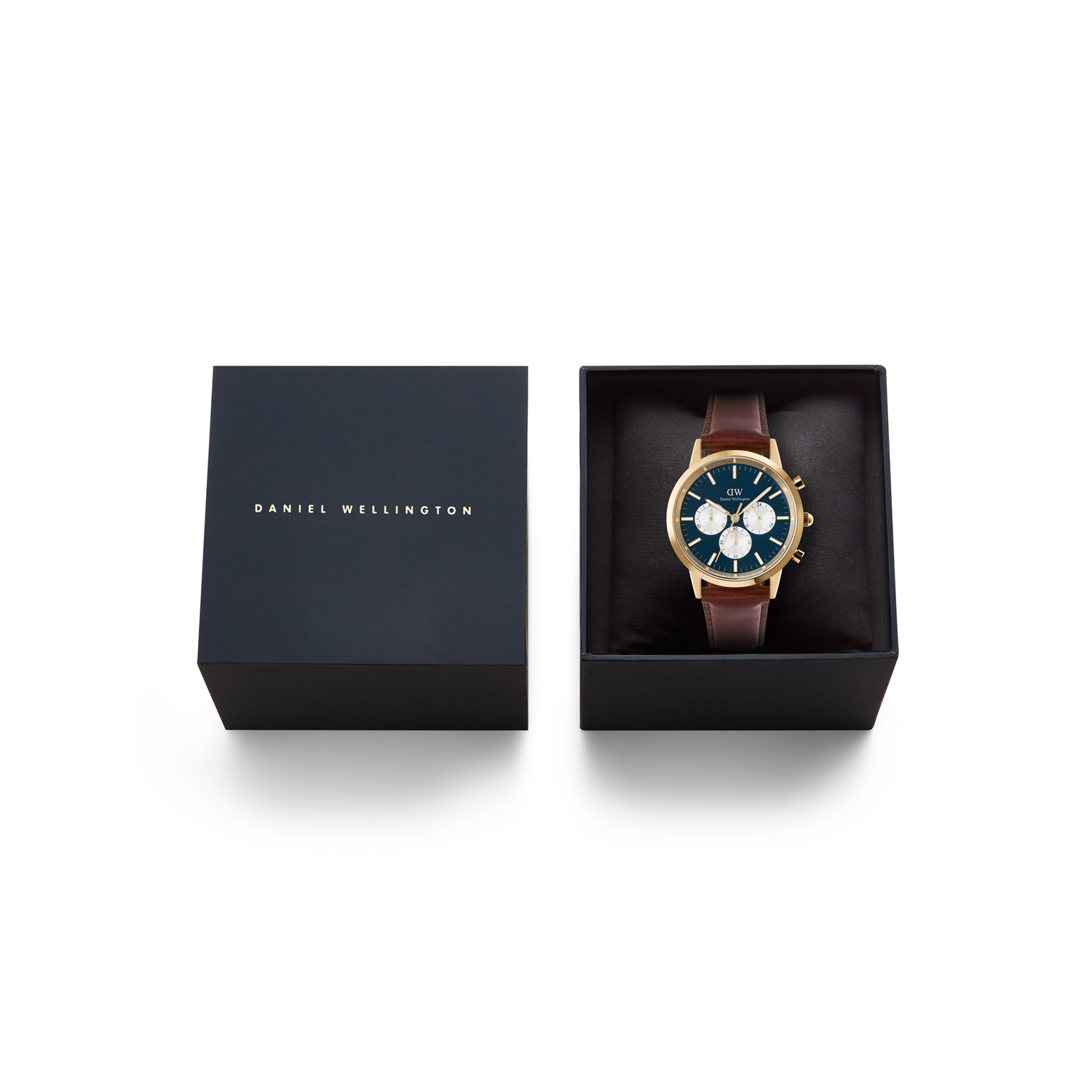 Daniel Wellington Iconic Chronograph Blue Arctic Men's Watch DW00100875