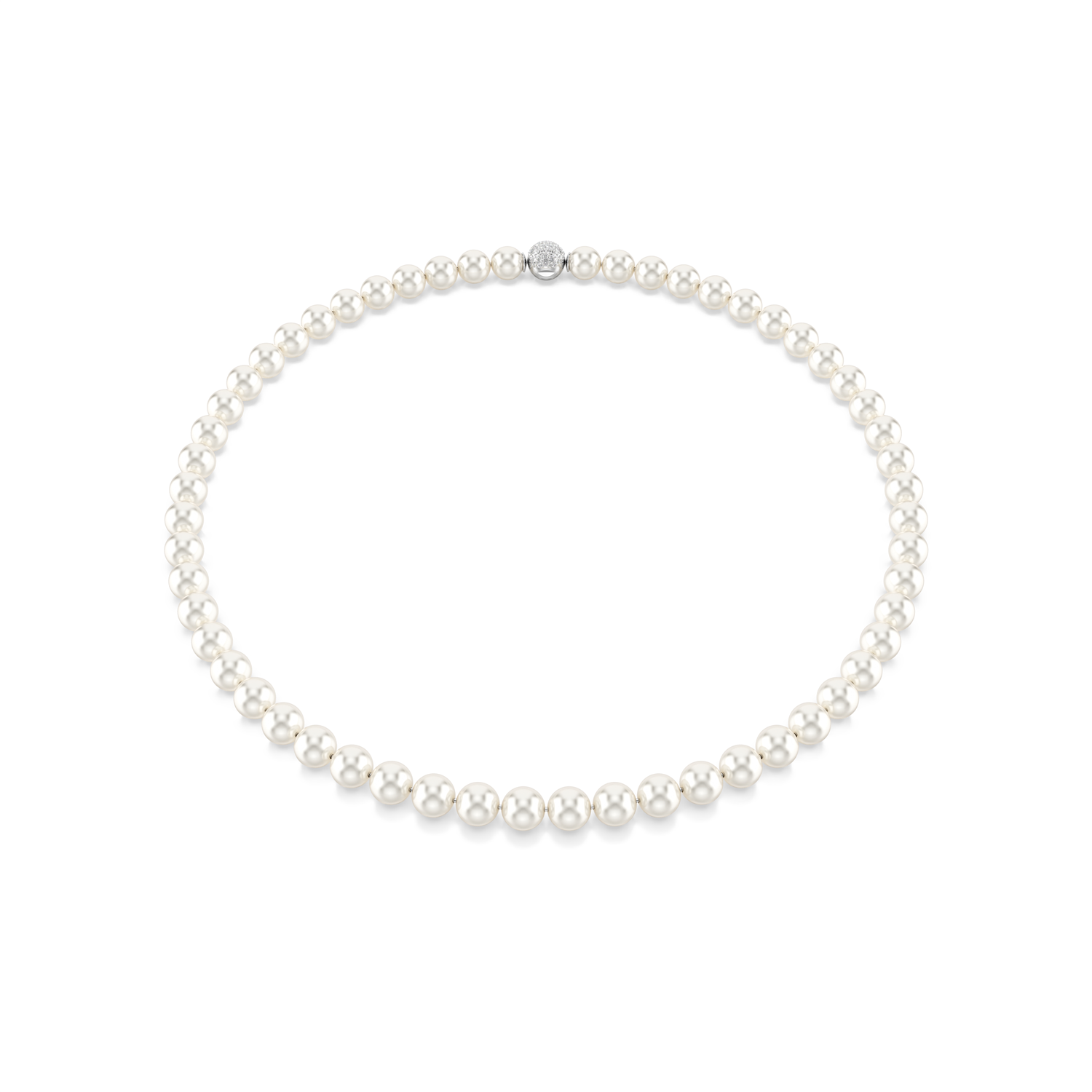 Swarovski Matrix Silver Necklace 5747746