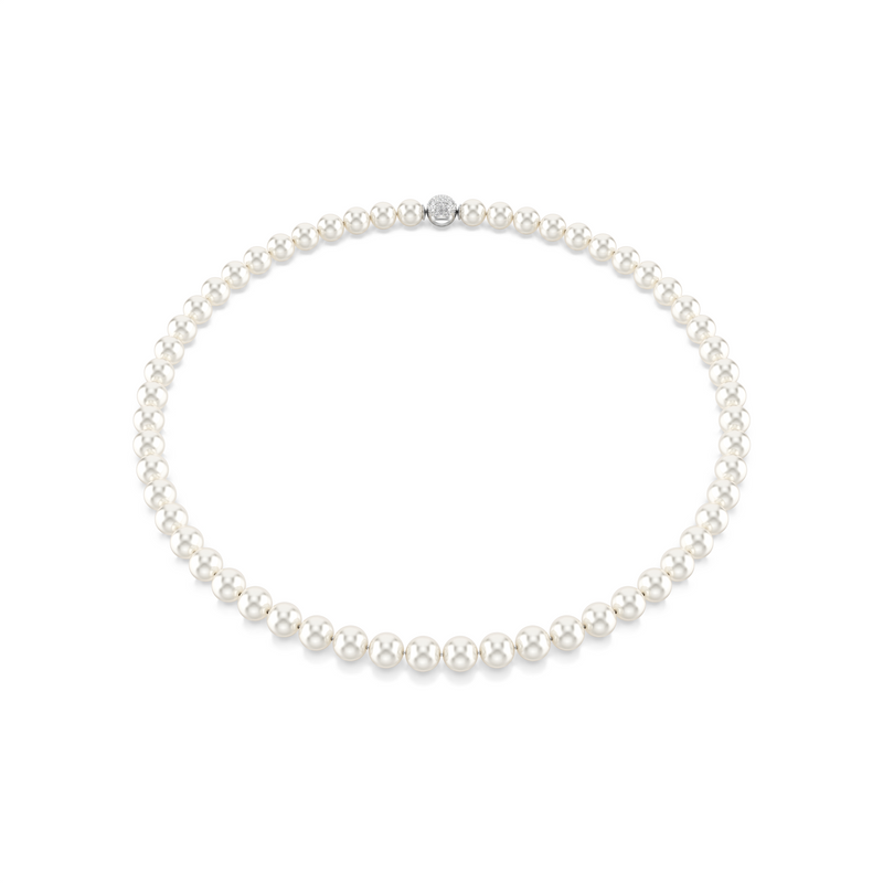 Swarovski Matrix Silver Necklace 5747746-zoom-