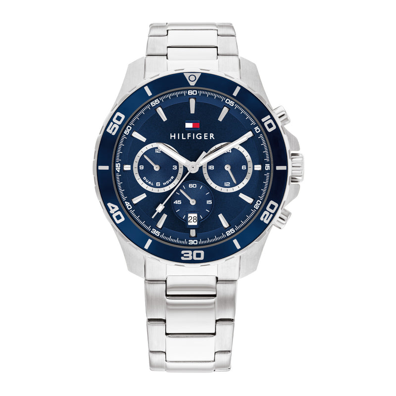 Tommy Hilfiger Jordan Hommes Montre Argent TH1792094-zoom-