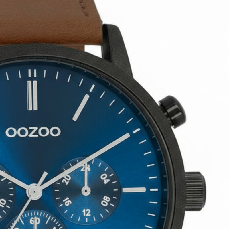 OOZOO Timepieces Hommes Montre Marron C11202-zoom-