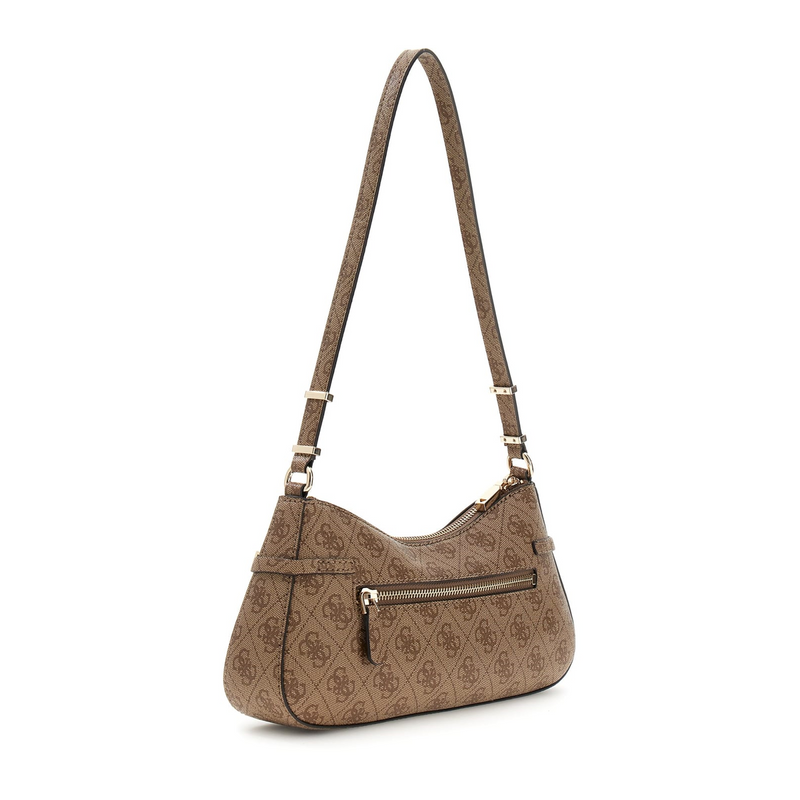 Guess Leona Latte Logo Shoulder Bag HWSG99-17180-LTL-zoom-