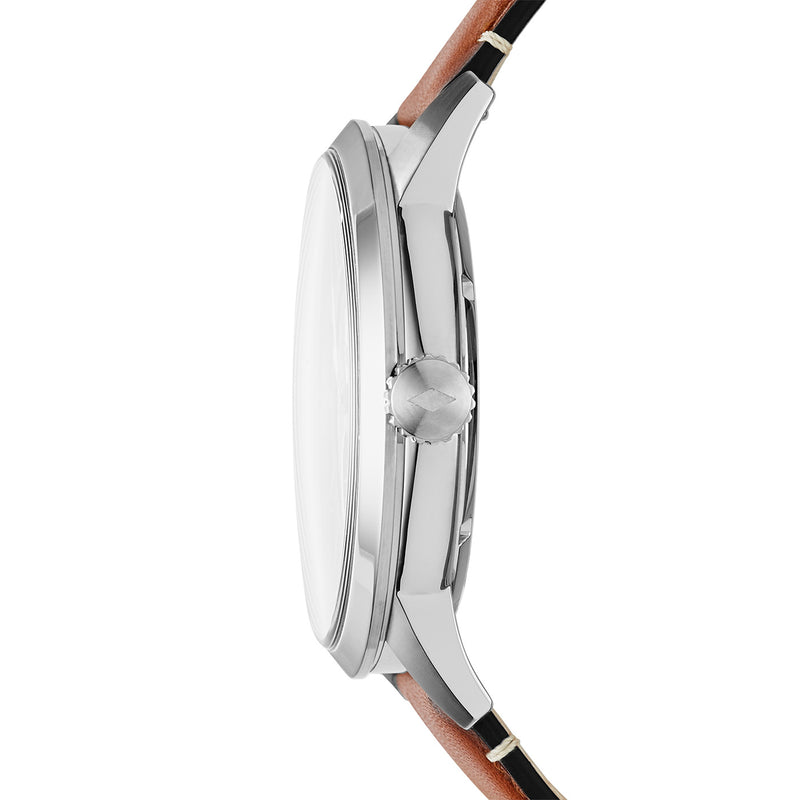 Fossil Townsman Hommes Montre Automatique Marron ME3154-zoom-