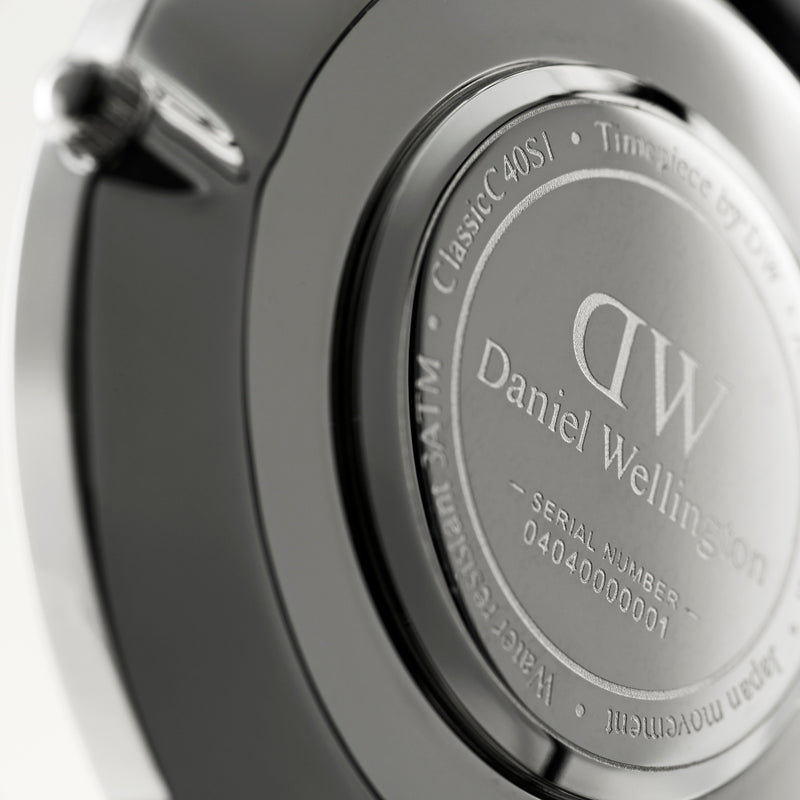 Daniel Wellington Montre Homme Et Porte-Cartes En Cuir Noir Coffret Cadeau DW00590019-zoom-