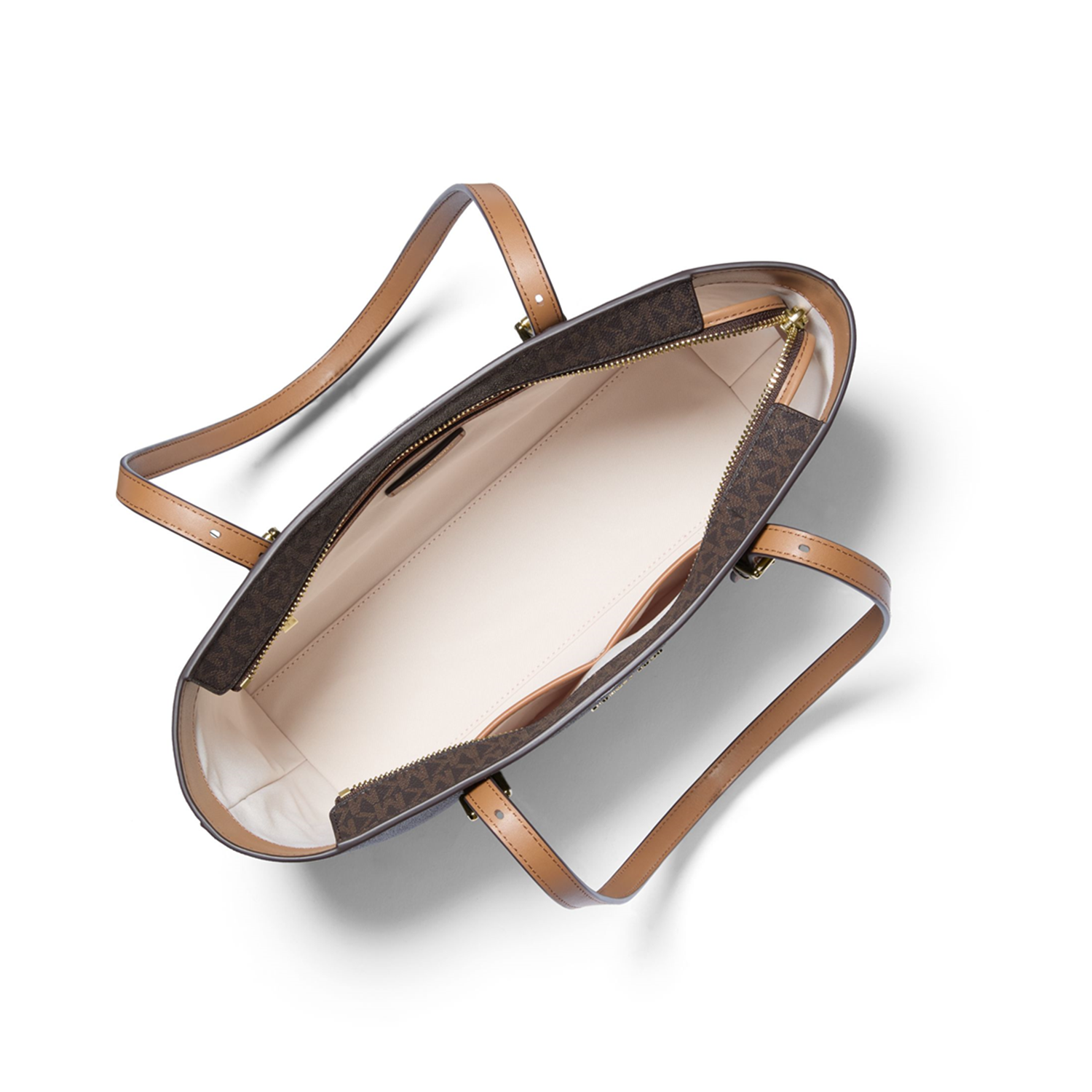 Michael Kors Quinn Brown Tote Bag 30T5GQNT2B-252