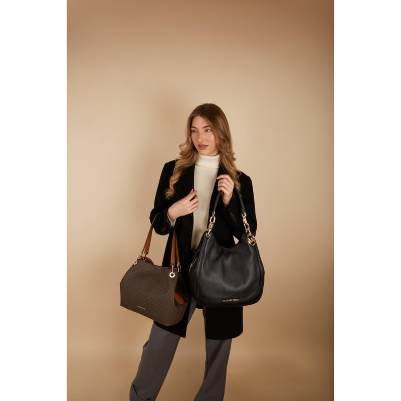 Michael Kors Lillie Sac à Bandoulière Noir 30T9G0LE3L-001-zoom-