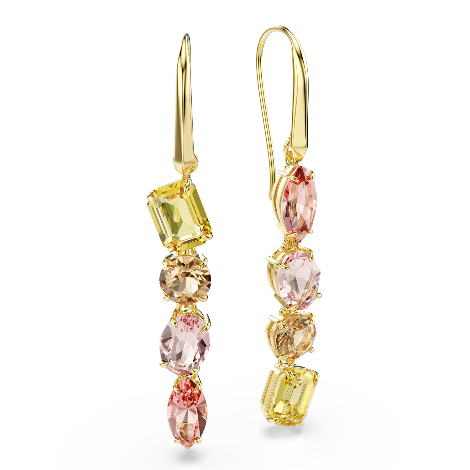 Swarovski Gema Gold Plated Earrings 5737454