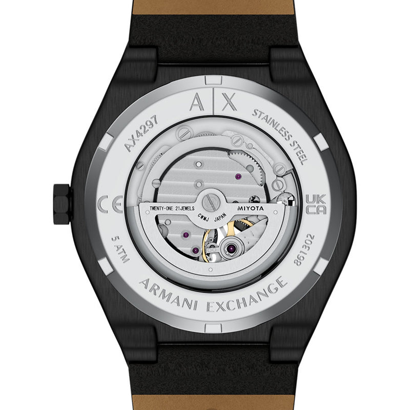 Armani Exchange Sync Silver Dial Automatic Watch AX4297-zoom-