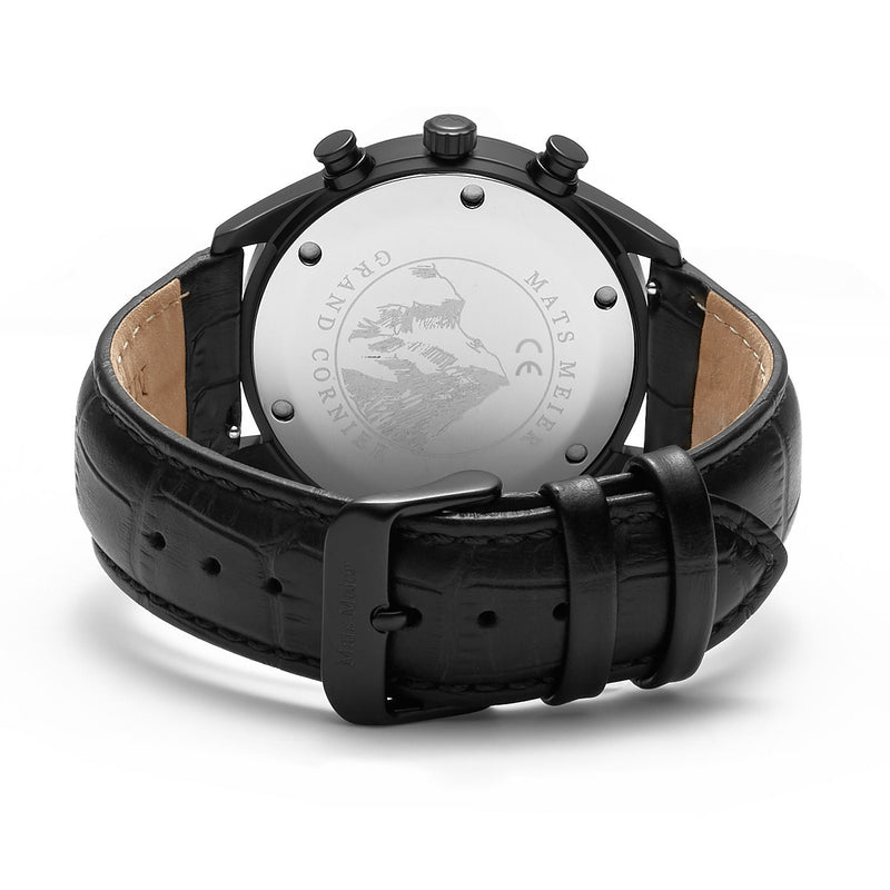 Mats Meier Grand Cornier Femmes Montre Noir MM00102-zoom-