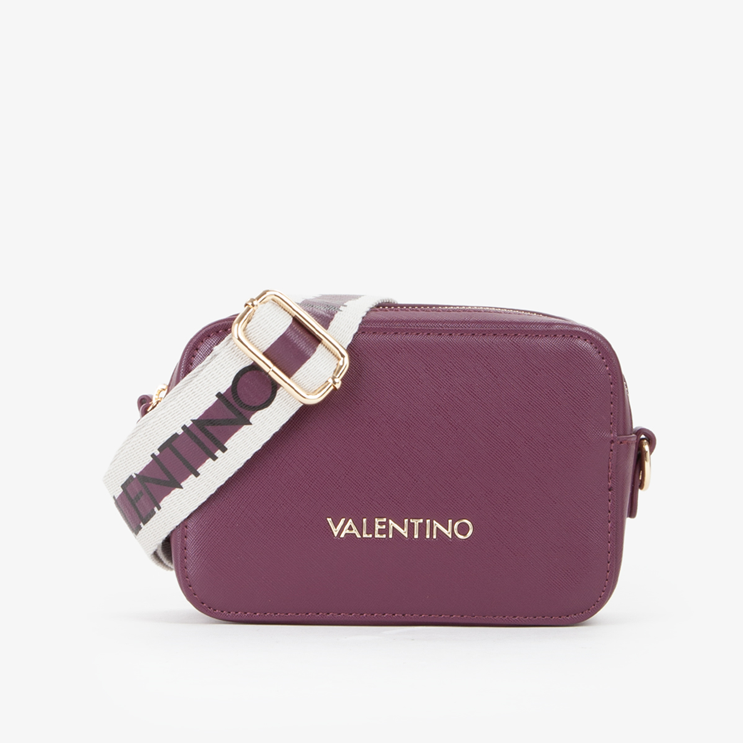 Valentino Bags Zero Re Bordeaux Crossbody Bag VBS7B306PRUGNA