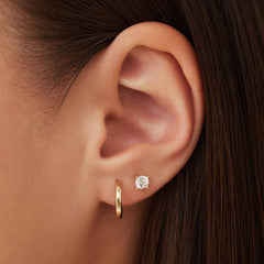 Isabel Bernard Cadeau d'Isabel 14 Carat Golden Earrings Set IB90151