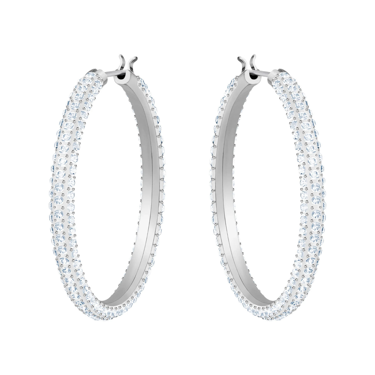 Swarovski Silver Hoop Earrings 5389432