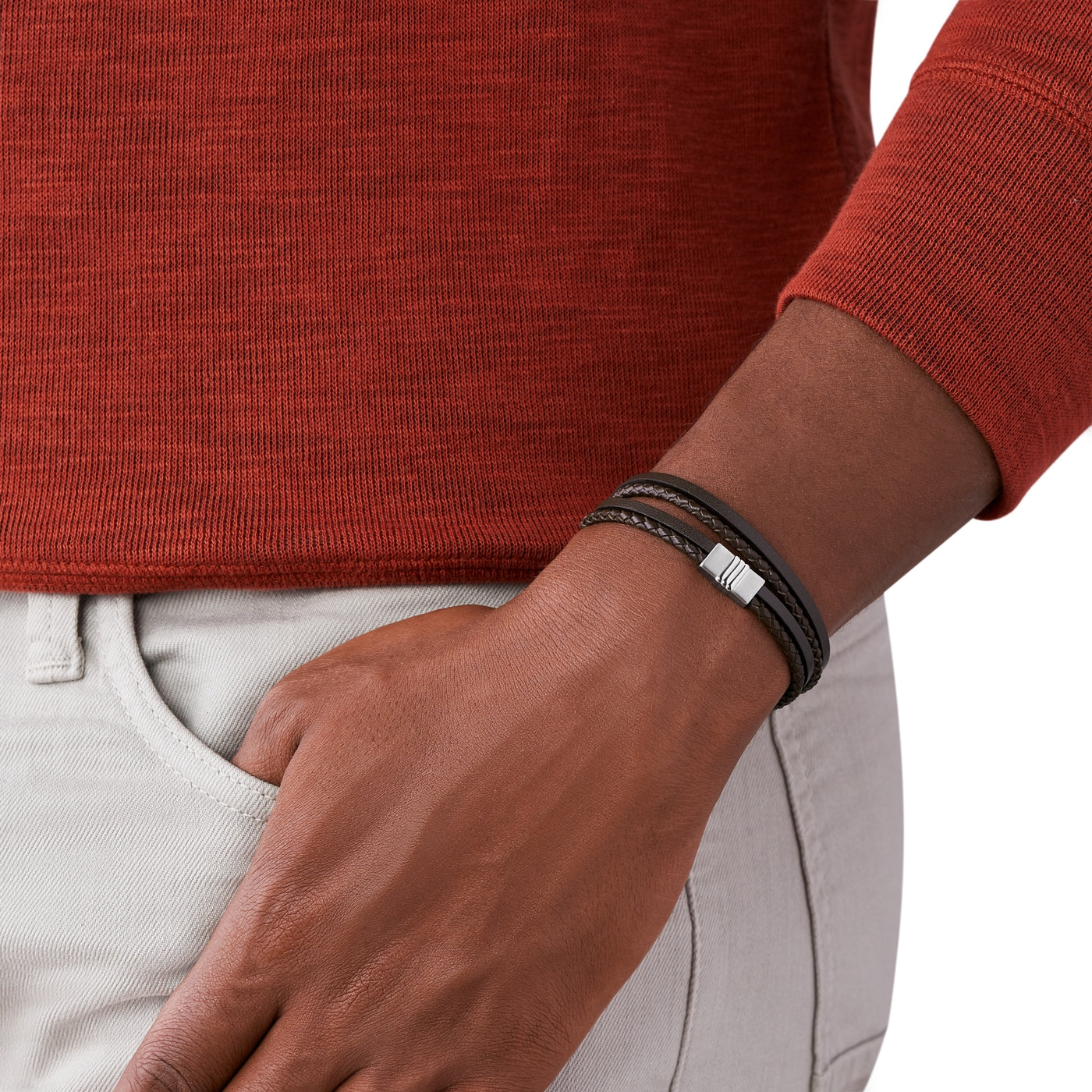 Fossil Vintage Brown Bracelet JF02934040