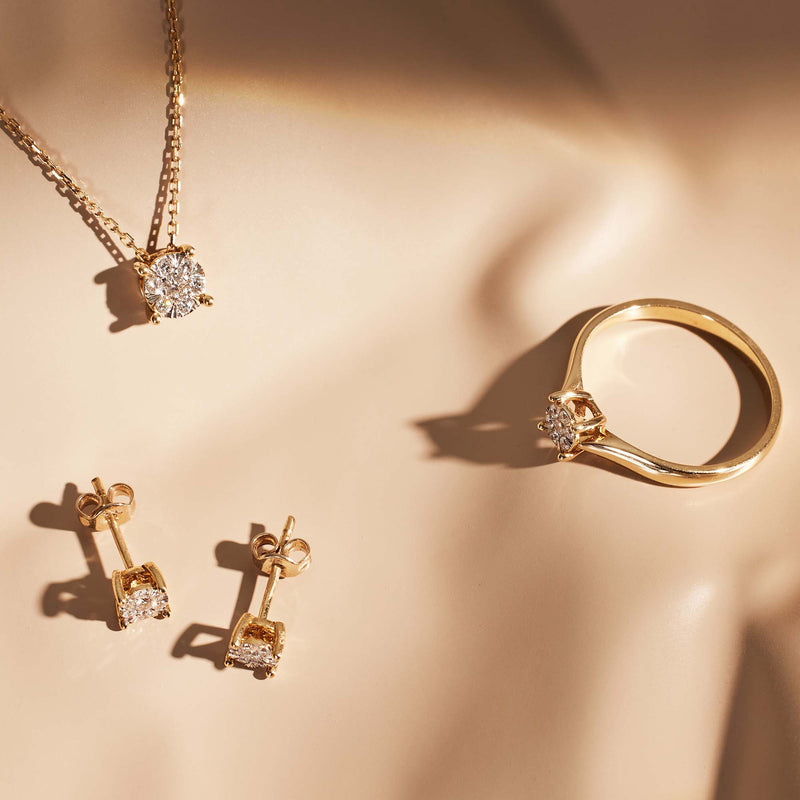 Isabel Bernard De la Paix Boucles d'oreilles Or 14 carats IBD360013-zoom-