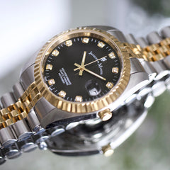 Jacques du Manoir Inspiration Gold Watch NRO.19