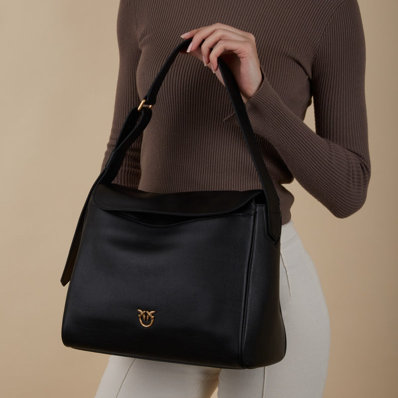 Pinko Sac à Main Noir 101705-A0QO-Z99Q-zoom-