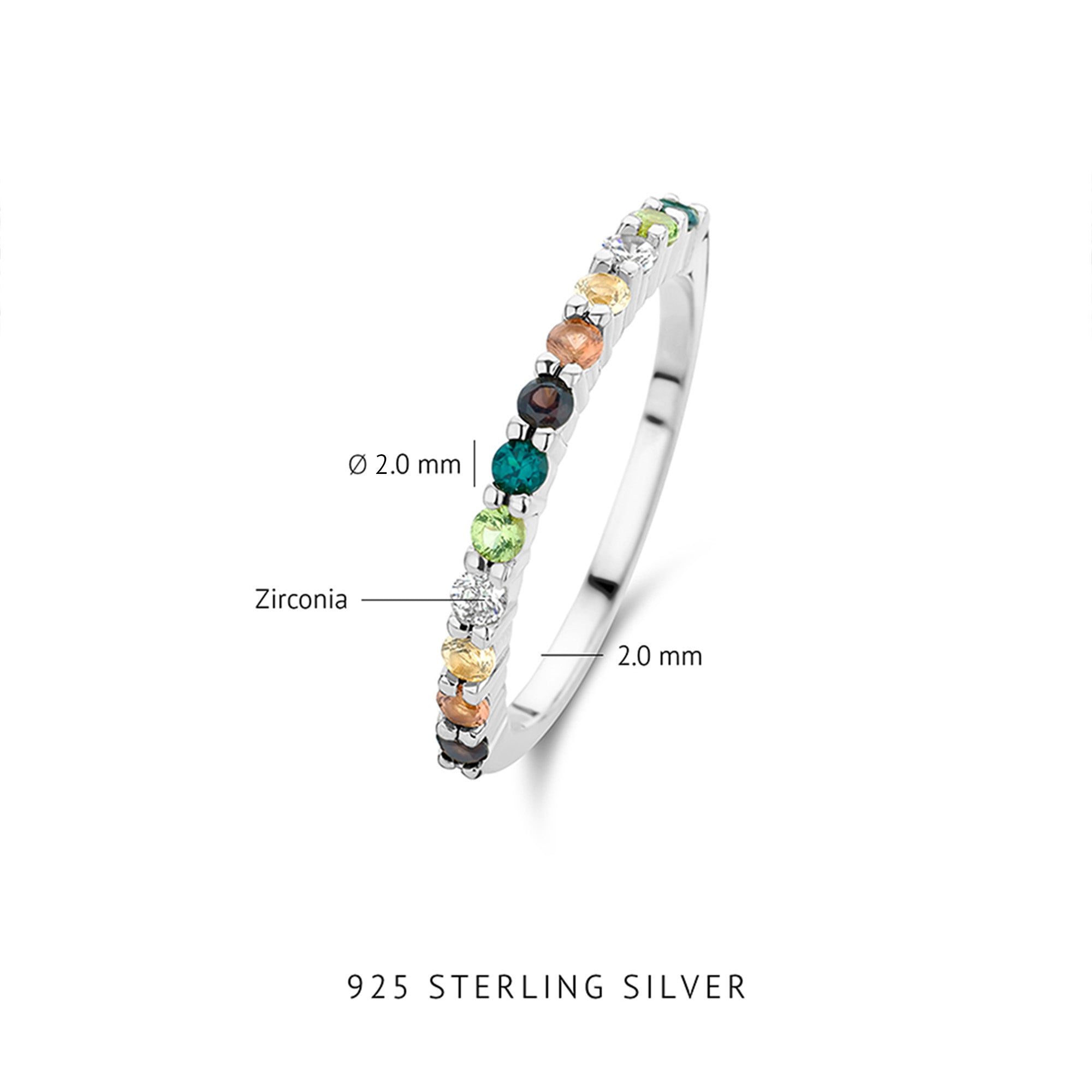 Parte Di Me Santa Maria del Fiore 925 sterling Silver Ring PDM33029-56