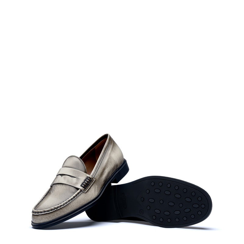 Isabel Bernard Vendôme Blandine mocassins en cuir spazzolato crème IB51015-638-39-zoom-