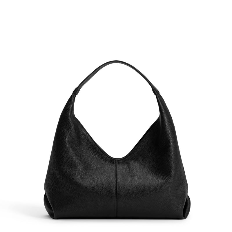 Isabel Bernard Honoré Grace Mini sac à main en cuir noir de veau IB21132-001-zoom-