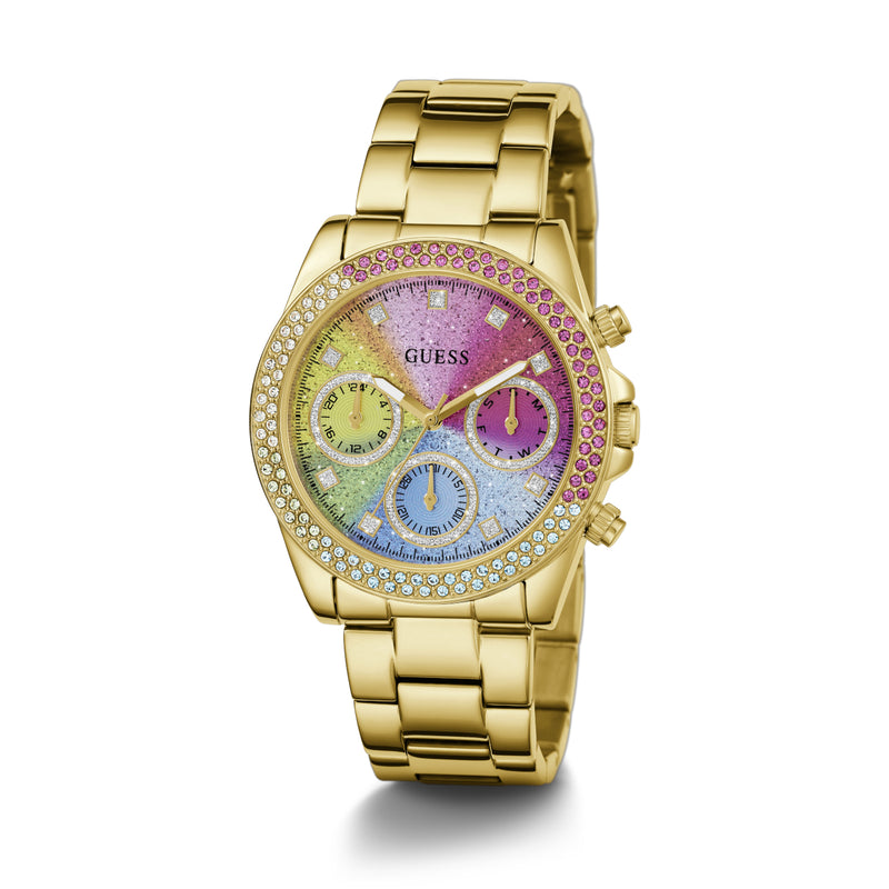 GUESS Sol Femmes Montre Or GW0483L4-zoom-