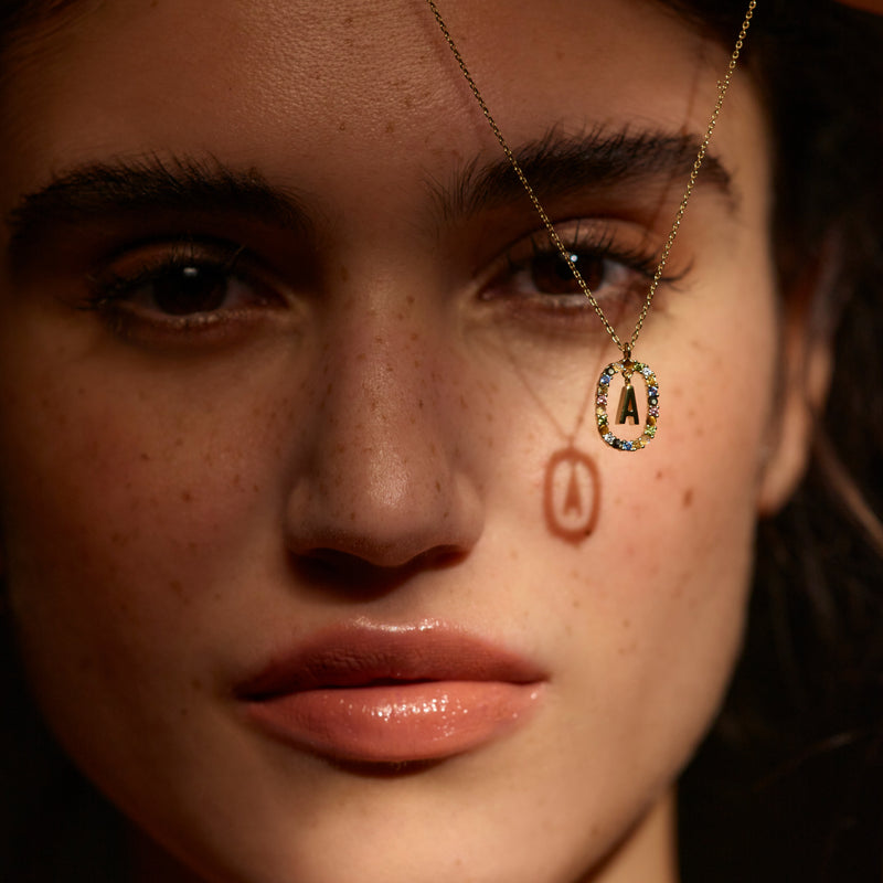 P D Paola Femmes Collier Plaqué or 14 carats CO01-281-U-zoom-