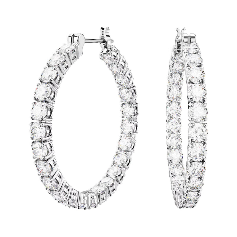 Swarovski Matrix Boucles d'oreilles Argent 5647715-zoom-