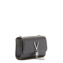 Valentino Bags Divina Grey Crossbody Bag VBS1R403GCANNAFUCIL
