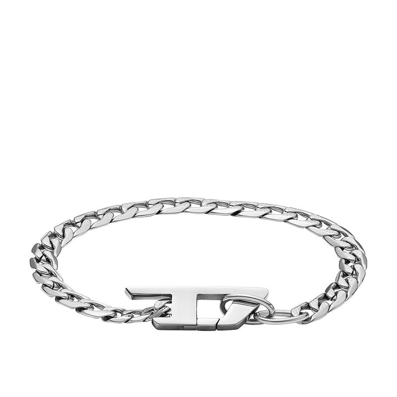 Diesel Steel Bracelet Argent DX1496040-zoom-