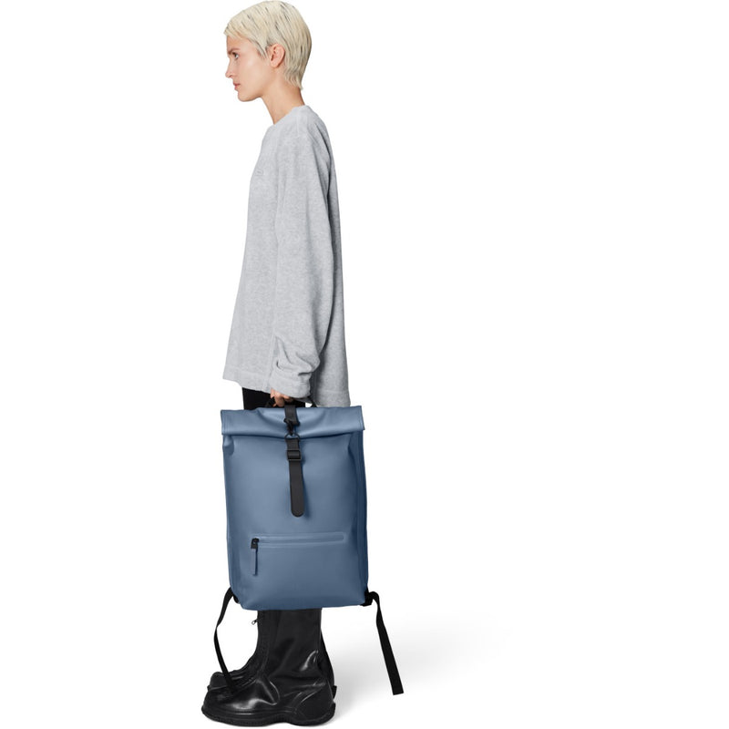 Rains Unisexe Sac à Dos Bleu R13320-36-zoom-