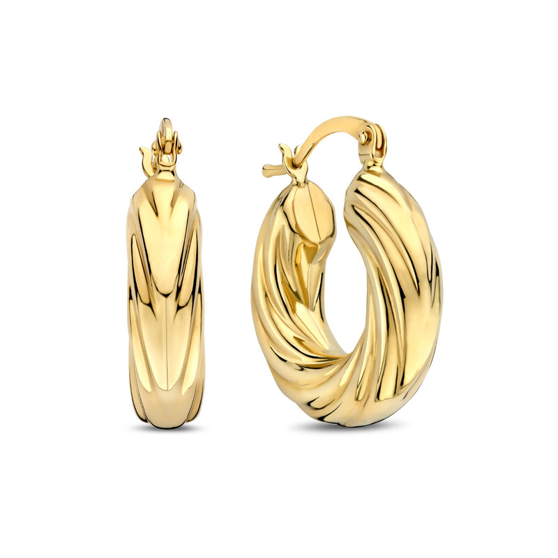 Isabel Bernard Rivoli Belle boucles d’oreilles en or 14 carats IB360276-zoom-