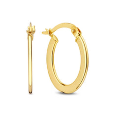 Beloro Jewels La Rinascente Gabriela 9 Karat Gold Earrings BO360073