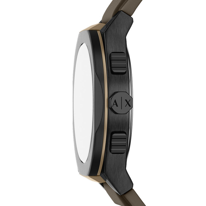 Armani Exchange Sync Round Brown Dial Watch AX4293-zoom-