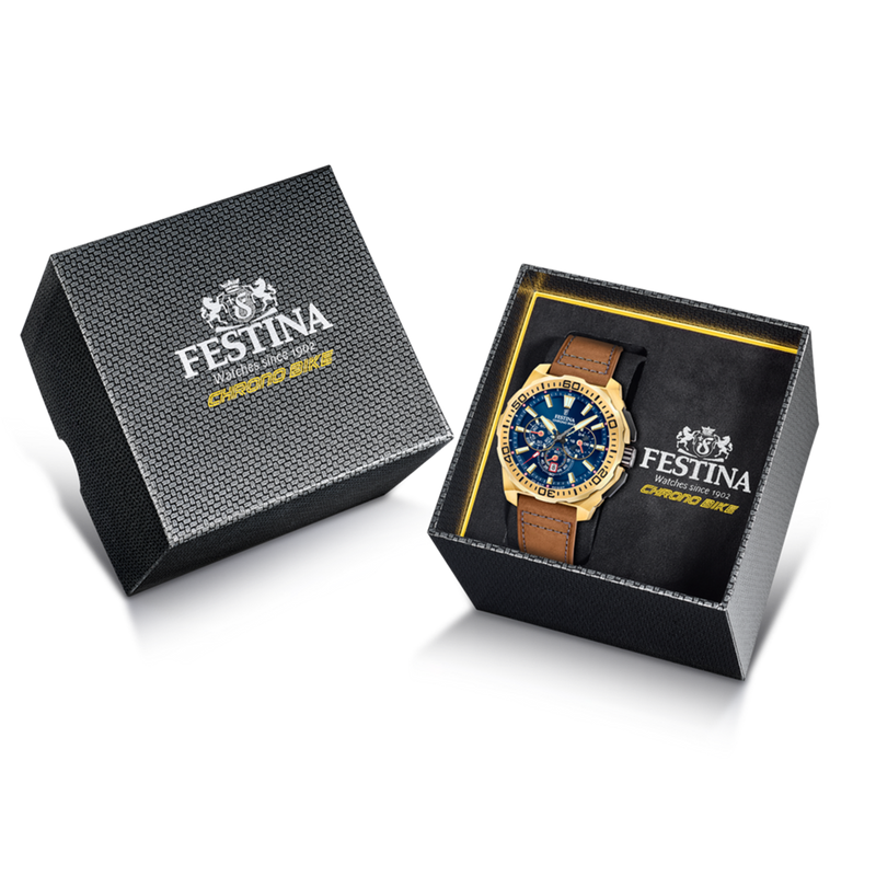 Festina Chrono Bike Montre Bleue Pour Homme F20728/1-zoom-