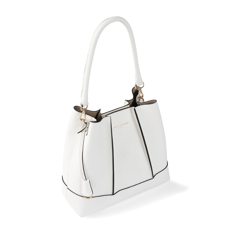 Isabel Bernard Femme Forte Sac à Bandoulière Beige IB25074-070-zoom-