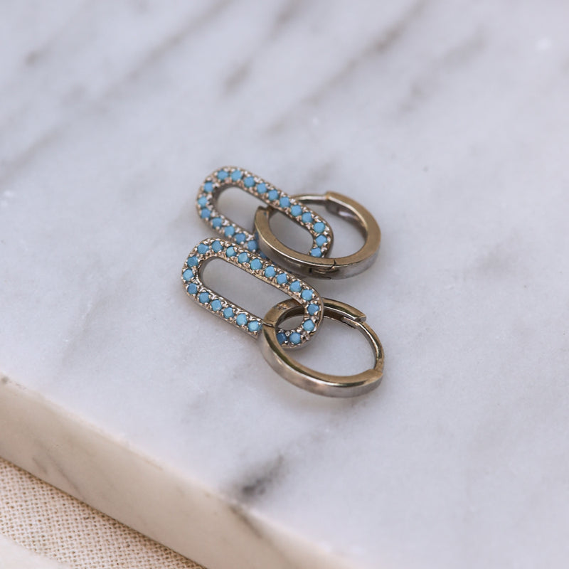 Karma Hoops Femmes Créoles Argent H187S-T-zoom-