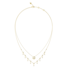 Guess Sparks Gold-coloured Necklace JUBN06273JWYGT-U