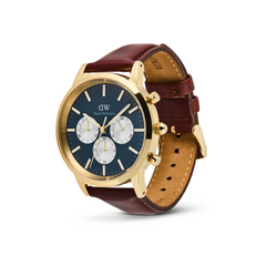 Daniel Wellington Iconic Chronograph Blue Arctic Men's Watch DW00100875