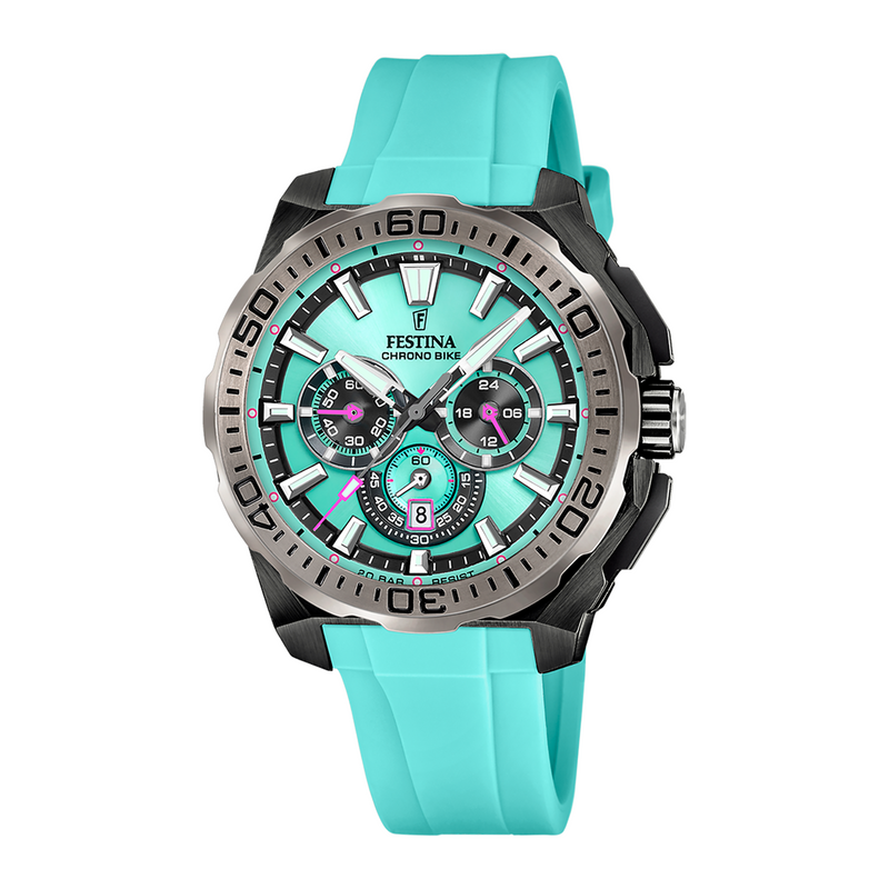 Festina Chrono Bike Montre Bleue Pour Homme F20726/2-zoom-